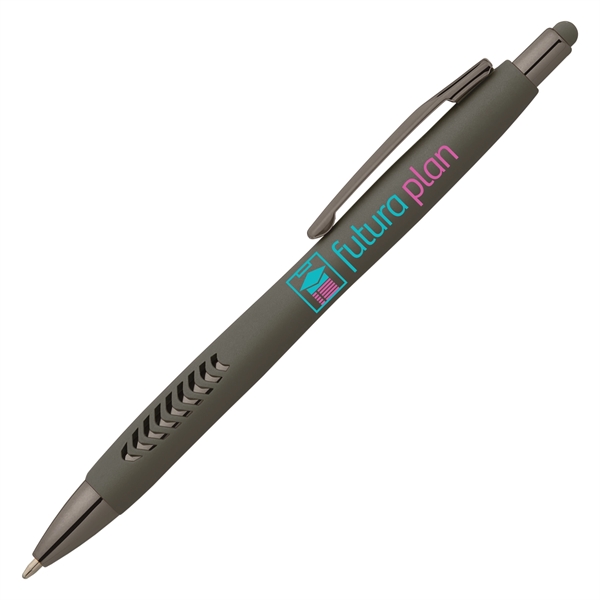 Avalon Softy Monochrome Metallic Stylus Pen - ColorJet - Avalon Softy Monochrome Metallic Stylus Pen - ColorJet - Image 4 of 4