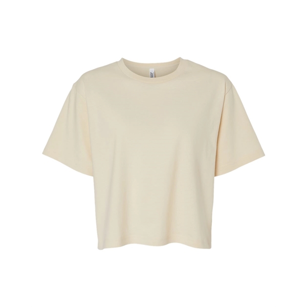 American Apparel Women's Fine Jersey Boxy Tee - American Apparel Women's Fine Jersey Boxy Tee - Image 3 of 10