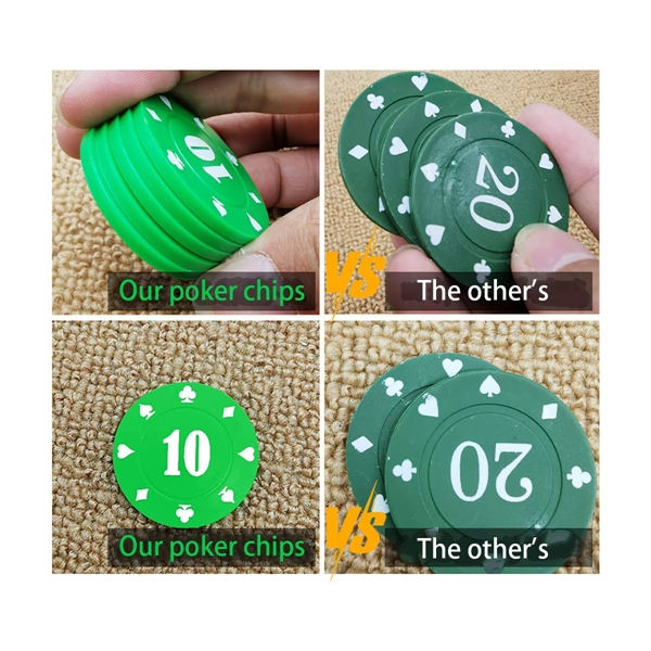 100 Poker Chip Set With Storage Box - 100 Poker Chip Set With Storage Box - Image 1 of 3