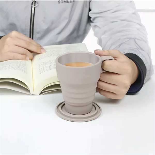 Tims Collapsible Silicone Coffee Mug - 10 oz - Tims Collapsible Silicone Coffee Mug - 10 oz - Image 3 of 9