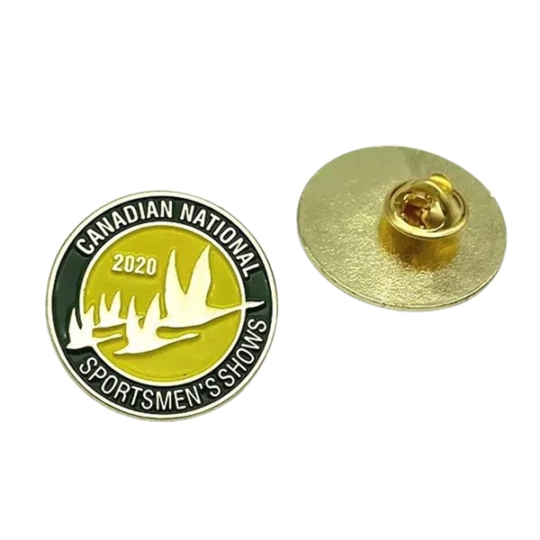 Custom Soft Enamel Iron Lapel Pin - 1". More sizes available - Custom Soft Enamel Iron Lapel Pin - 1". More sizes available - Image 6 of 7