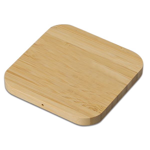 Oregon Bamboo Wireless Charger - 15W - Oregon Bamboo Wireless Charger - 15W - Image 4 of 6