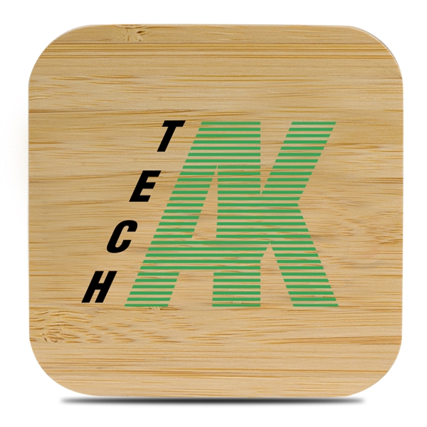 Oregon Bamboo Wireless Charger - 15W - Oregon Bamboo Wireless Charger - 15W - Image 6 of 6