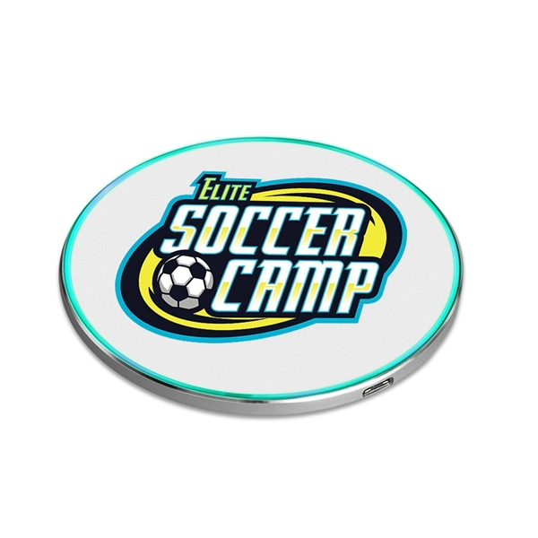 LED 15W Qi Wireless Charger - LED 15W Qi Wireless Charger - Image 2 of 8