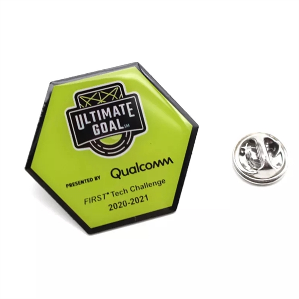 Custom Shaped Printed Pins - 1". More sizes available - Custom Shaped Printed Pins - 1". More sizes available - Image 3 of 4