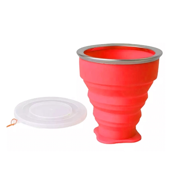 Prime Silicone Collapsible Travel Cup - 6.8 Oz - Prime Silicone Collapsible Travel Cup - 6.8 Oz - Image 6 of 8