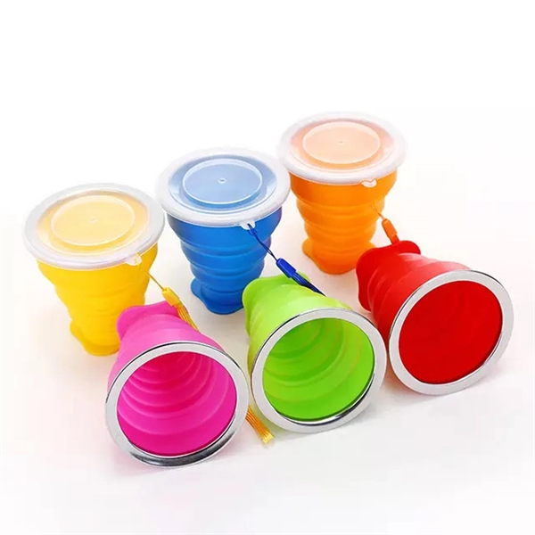 Prime Silicone Collapsible Travel Cup - 6.8 Oz - Prime Silicone Collapsible Travel Cup - 6.8 Oz - Image 8 of 8