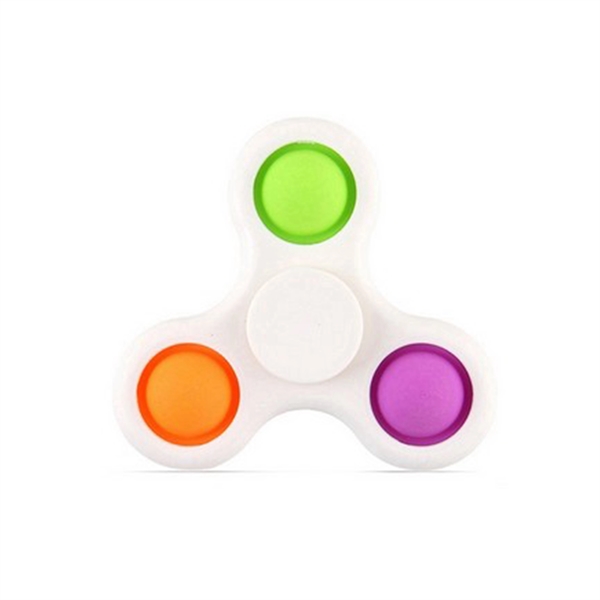 3 Bubbles Pop-it Fidget Spinner - 3 Bubbles Pop-it Fidget Spinner - Image 2 of 3