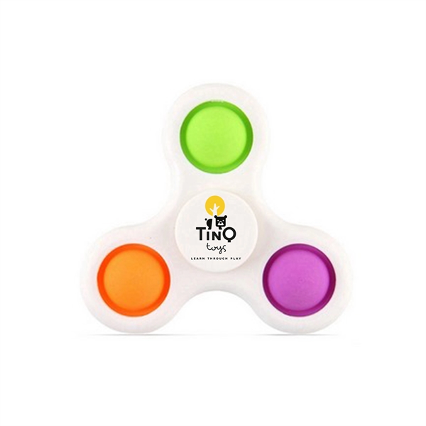 3 Bubbles Pop-it Fidget Spinner - 3 Bubbles Pop-it Fidget Spinner - Image 3 of 3
