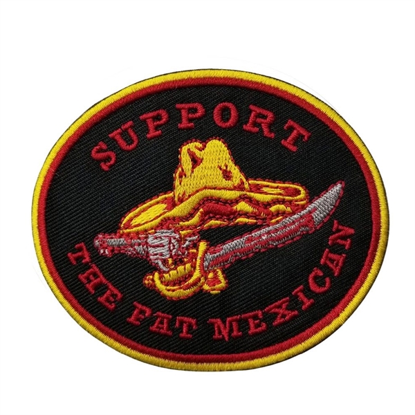 Woven Custom Patches - 3.5". Inquire for more sizes. - Woven Custom Patches - 3.5". Inquire for more sizes. - Image 3 of 4