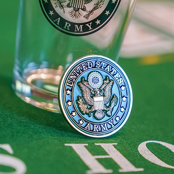 Customized Soft Enamel Iron Coins - 1-3/4" Double Sided - Customized Soft Enamel Iron Coins - 1-3/4" Double Sided - Image 3 of 4