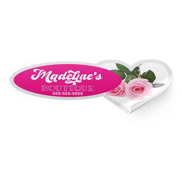 Clear Permanent Digital Outdoor Decals