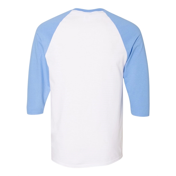 Gildan Heavy Cotton™ Raglan Three-Quarter Sleeve T-Shirt - Gildan Heavy Cotton™ Raglan Three-Quarter Sleeve T-Shirt - Image 7 of 23