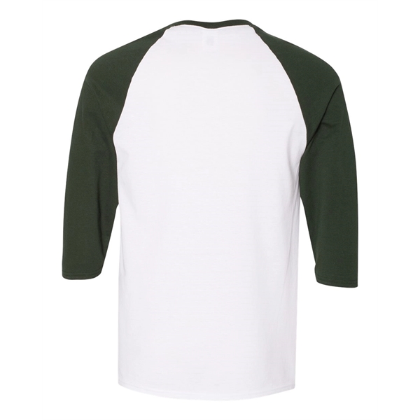 Gildan Heavy Cotton™ Raglan Three-Quarter Sleeve T-Shirt - Gildan Heavy Cotton™ Raglan Three-Quarter Sleeve T-Shirt - Image 10 of 23