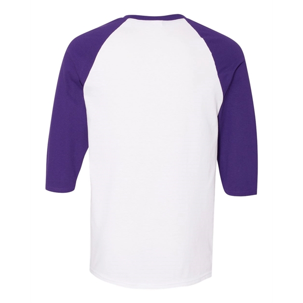 Gildan Heavy Cotton™ Raglan Three-Quarter Sleeve T-Shirt - Gildan Heavy Cotton™ Raglan Three-Quarter Sleeve T-Shirt - Image 16 of 23
