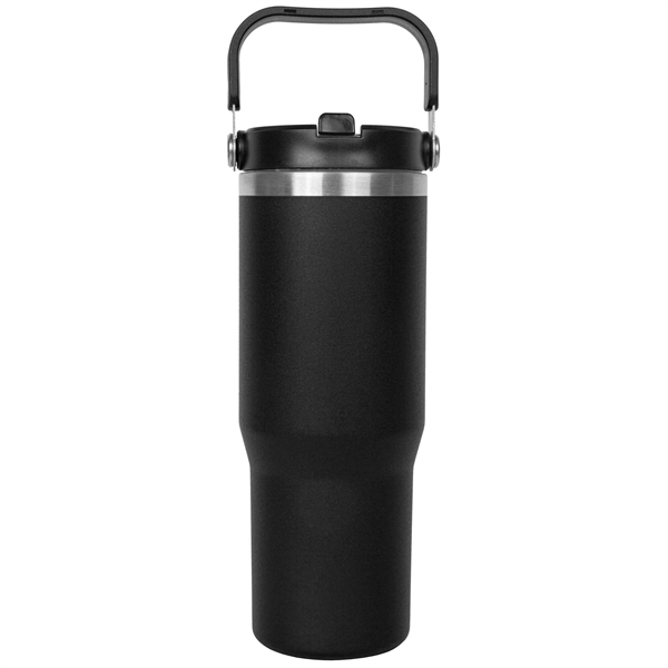 30oz. Stainless Steel Insulated Mug with Handle and Built-In - 30oz. Stainless Steel Insulated Mug with Handle and Built-In - Image 2 of 16