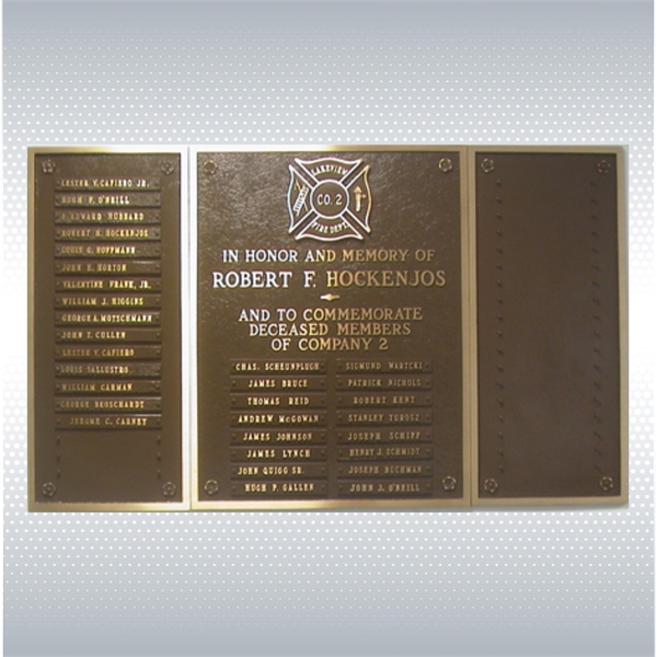 Bronze Perpetual Panel Plaque (36"x48") - Bronze Perpetual Panel Plaque (36"x48") - Image 0 of 2
