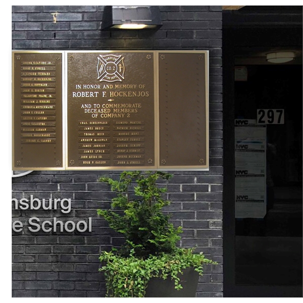 Bronze Perpetual Panel Plaque (36"x48") - Bronze Perpetual Panel Plaque (36"x48") - Image 1 of 2