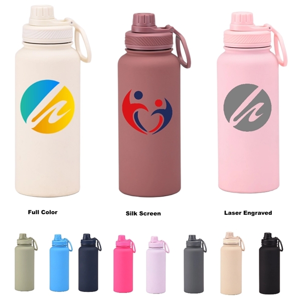 22/34 oz Insulated Stainless Steel Spout Lid Water Bottle - 22/34 oz Insulated Stainless Steel Spout Lid Water Bottle - Image 0 of 33
