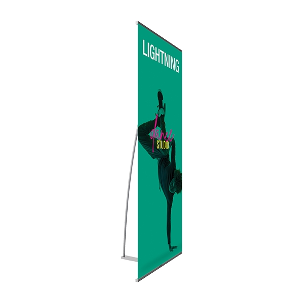 Lightning Spring Back Banner Stand - Lightning Spring Back Banner Stand - Image 0 of 3