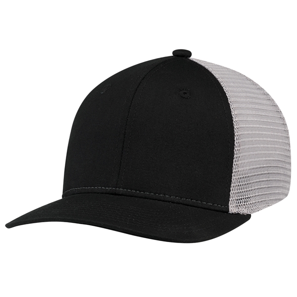Deluxe Fit - 6 Panel Constructed Pro-Round (Mesh Back) - Deluxe Fit - 6 Panel Constructed Pro-Round (Mesh Back) - Image 2 of 18