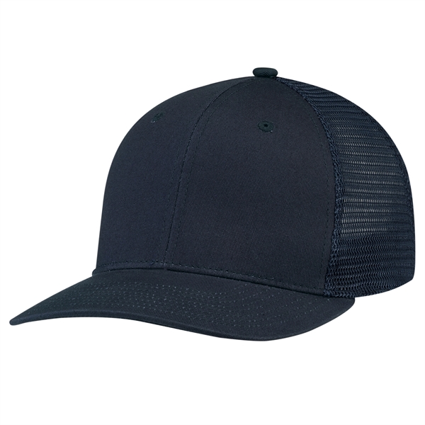 Deluxe Fit - 6 Panel Constructed Pro-Round (Mesh Back) - Deluxe Fit - 6 Panel Constructed Pro-Round (Mesh Back) - Image 5 of 18