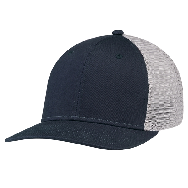 Deluxe Fit - 6 Panel Constructed Pro-Round (Mesh Back) - Deluxe Fit - 6 Panel Constructed Pro-Round (Mesh Back) - Image 6 of 18
