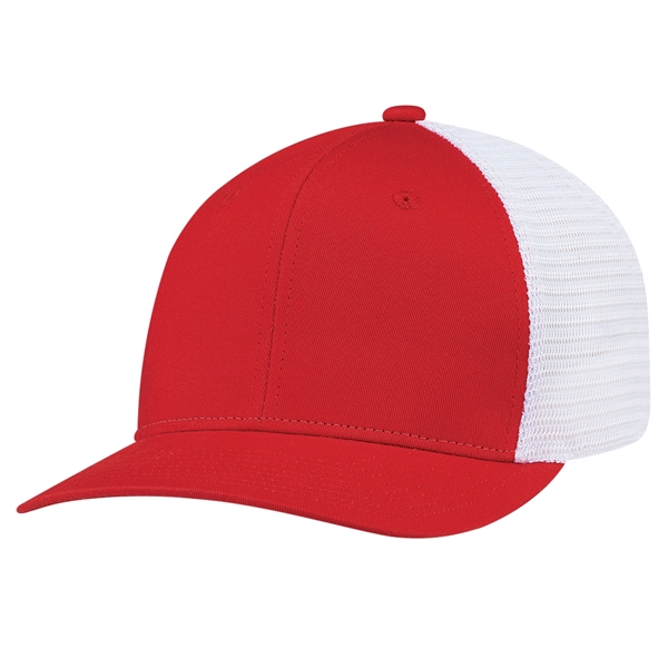 Deluxe Fit - 6 Panel Constructed Pro-Round (Mesh Back) - Deluxe Fit - 6 Panel Constructed Pro-Round (Mesh Back) - Image 9 of 18