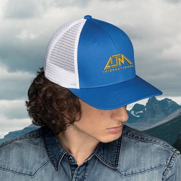 Deluxe Fit - 6 Panel Constructed Pro-Round (Mesh Back) - Deluxe Fit - 6 Panel Constructed Pro-Round (Mesh Back) - Image 14 of 18