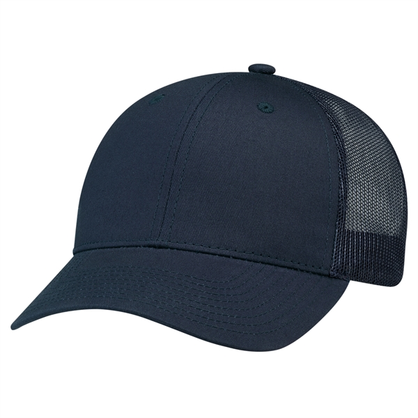 Value Cap/Headwear - 6 Panel Const. Full-Fit (Mesh Back) - Value Cap/Headwear - 6 Panel Const. Full-Fit (Mesh Back) - Image 5 of 20