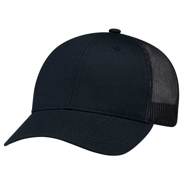 Value Cap/Headwear - 6 Panel Const. Full-Fit (Mesh Back) - Value Cap/Headwear - 6 Panel Const. Full-Fit (Mesh Back) - Image 1 of 20