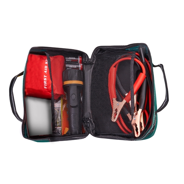 Roadside Emergency Kit w/ Trunk Organizer - Roadside Emergency Kit w/ Trunk Organizer - Image 2 of 2