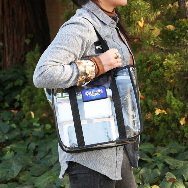 Clear Stadium Bag - Clear Stadium Bag - Image 1 of 2