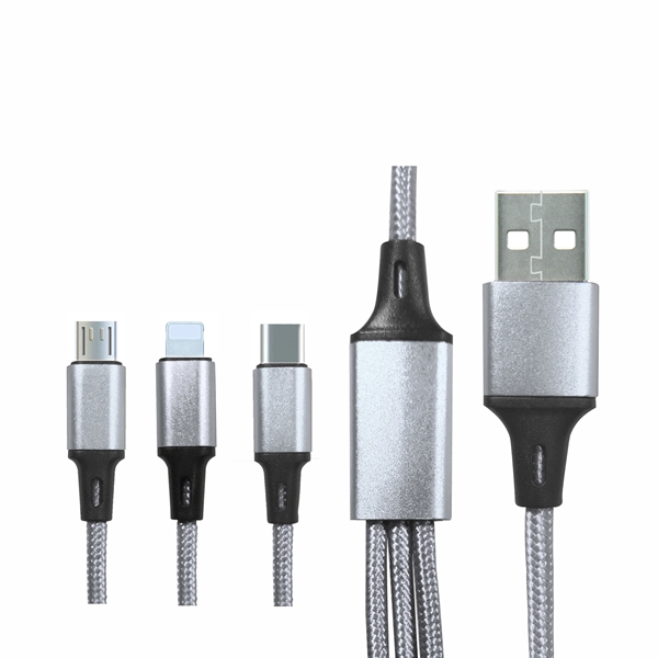 Slender 3in1 Charging Cable - Slender 3in1 Charging Cable - Image 6 of 6