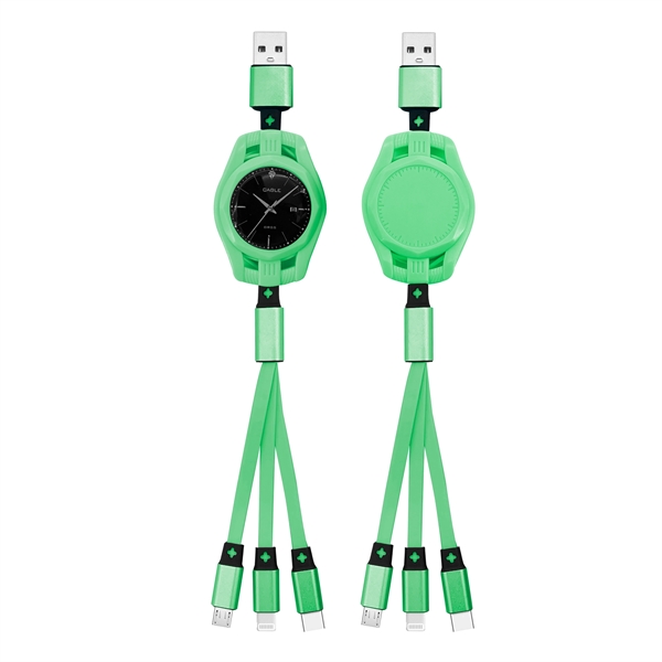 Avery 3 in 1 Charging Cable - Avery 3 in 1 Charging Cable - Image 5 of 9