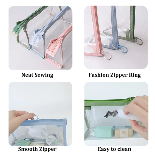 Clear Pencil Case - Clear Pencil Case - Image 1 of 4