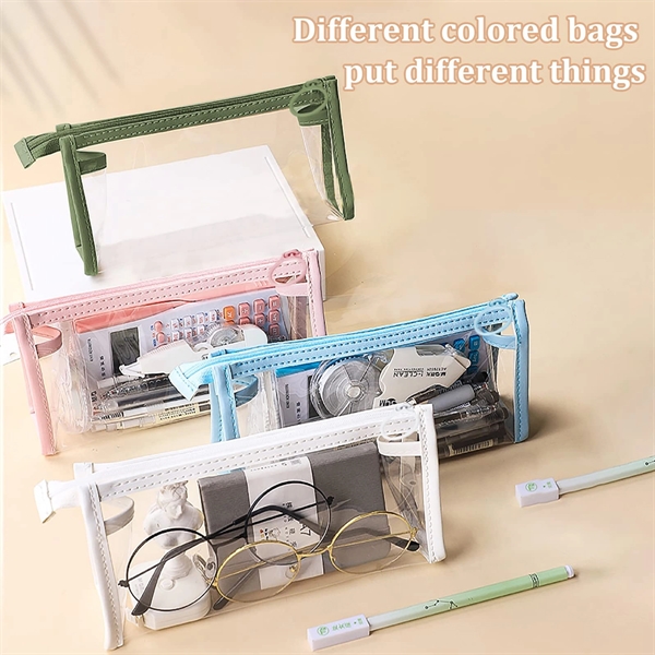 Clear Pencil Case - Clear Pencil Case - Image 2 of 4