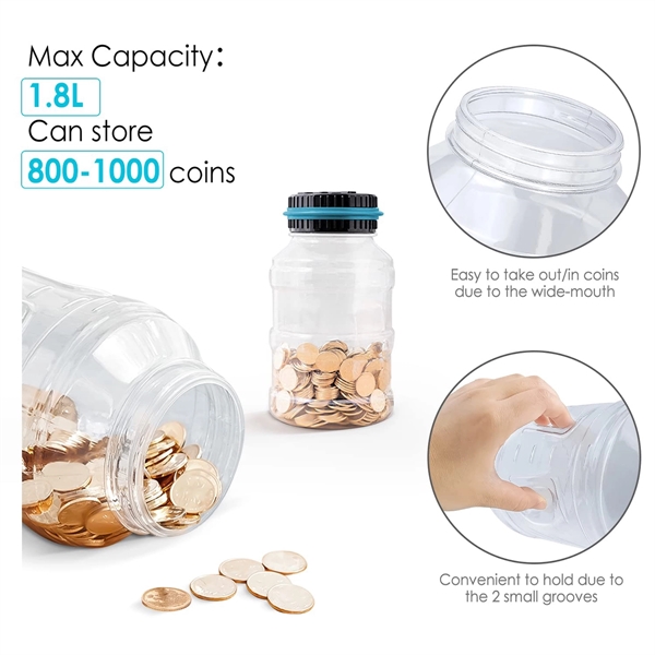 Digital Coin Counting Bank - Digital Coin Counting Bank - Image 1 of 4