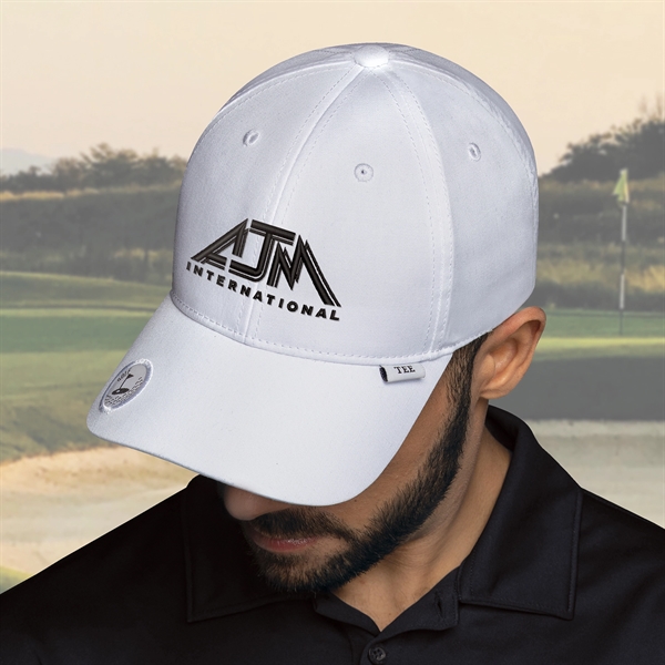 Golf Cap - 6 Panel Constructed Full-Fit - Golf Cap - 6 Panel Constructed Full-Fit - Image 5 of 7