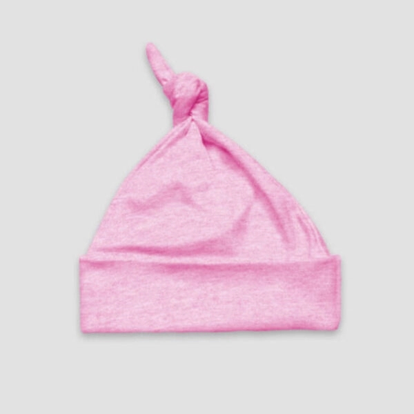 Baby Knotted Beanie Hats Poly Blend - Laughing Giraffe® - Baby Knotted Beanie Hats Poly Blend - Laughing Giraffe® - Image 4 of 8
