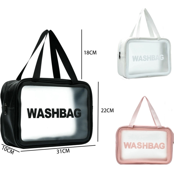 Clear Travel Makeup Bag - Clear Travel Makeup Bag - Image 0 of 1
