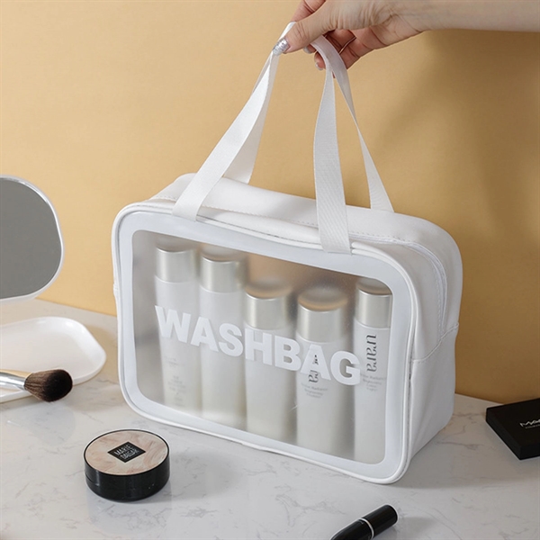 Clear Travel Makeup Bag - Clear Travel Makeup Bag - Image 1 of 1