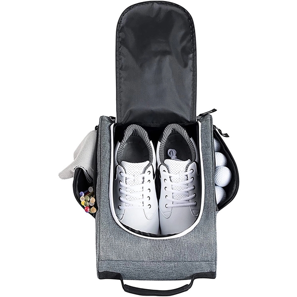 Portable Golf Shoe Bag - Portable Golf Shoe Bag - Image 6 of 8