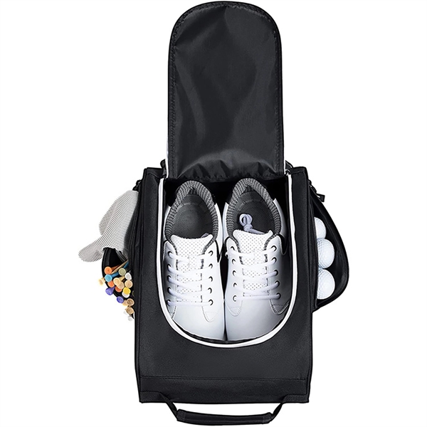 Portable Golf Shoe Bag - Portable Golf Shoe Bag - Image 7 of 8