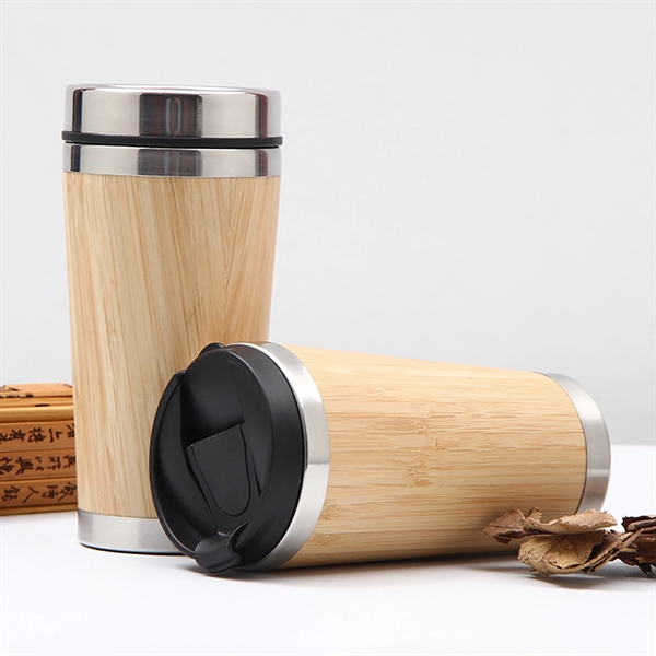 15Oz Tumbler Bamboo Mug - 15Oz Tumbler Bamboo Mug - Image 0 of 5