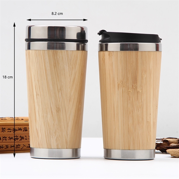 15Oz Tumbler Bamboo Mug - 15Oz Tumbler Bamboo Mug - Image 2 of 5