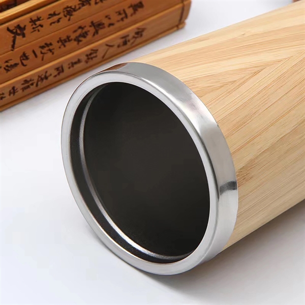 15Oz Tumbler Bamboo Mug - 15Oz Tumbler Bamboo Mug - Image 3 of 5