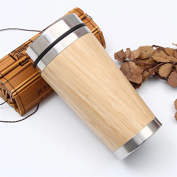 15Oz Tumbler Bamboo Mug - 15Oz Tumbler Bamboo Mug - Image 5 of 5