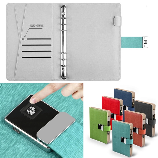 Smart Fingerprint Lock Notebook - Smart Fingerprint Lock Notebook - Image 1 of 1