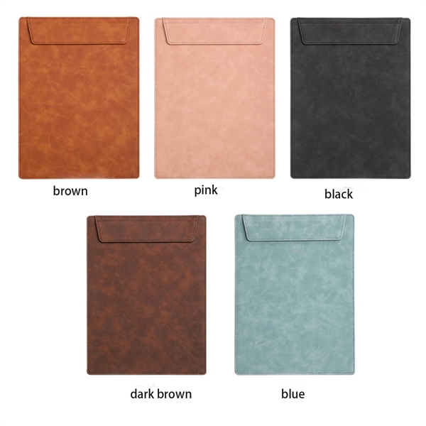 PU Leather A4 Size Clipboards with Strong Magnet Clip - PU Leather A4 Size Clipboards with Strong Magnet Clip - Image 1 of 3